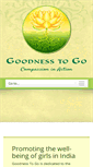 Mobile Screenshot of goodnesstogo.org